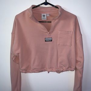 Adidas Women’s Pink Sweatshirt Large